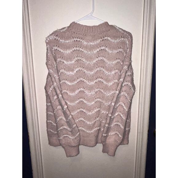 Bibi Women's Pink Tinsel Sweater | Size S | Excellent Condition - Picture 4 of 6